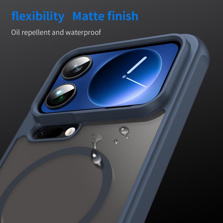 For Xiaomi 17 Pro Max Fan Dun Series TPU Hybrid PC Frosted Magsafe Phone Case