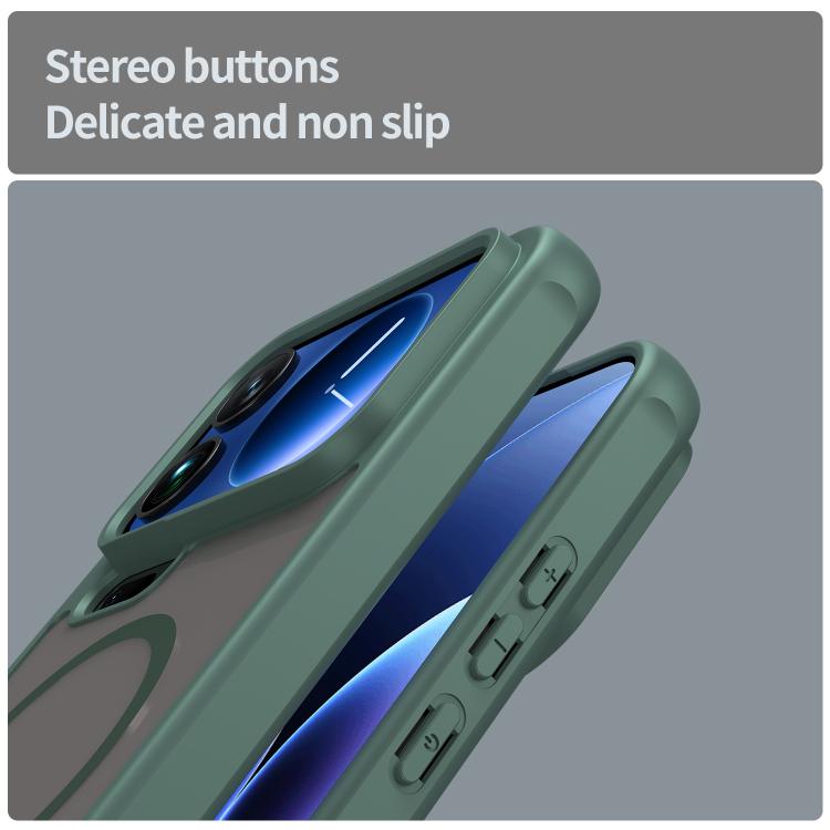 For Xiaomi 17 Pro Max Fan Dun Series TPU Hybrid PC Frosted Magsafe Phone Case
