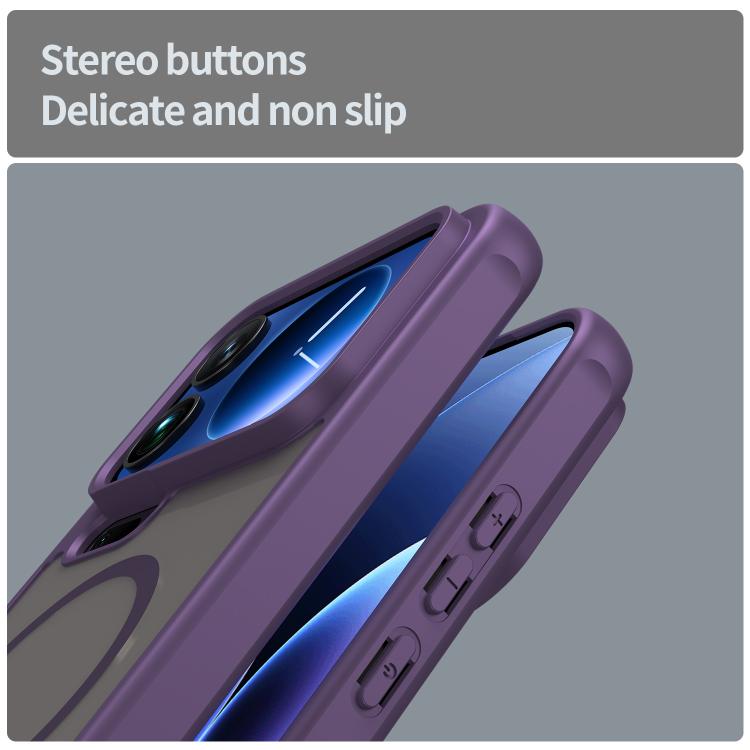 For Xiaomi 17 Pro Max Fan Dun Series TPU Hybrid PC Frosted Magsafe Phone Case