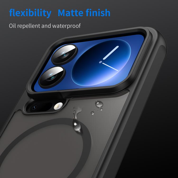 For Xiaomi 17 Pro Fan Dun Series TPU Hybrid PC Frosted Magsafe Phone Case