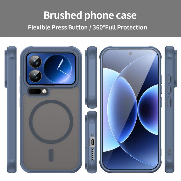 For Xiaomi 17 Pro Fan Dun Series TPU Hybrid PC Frosted Magsafe Phone Case
