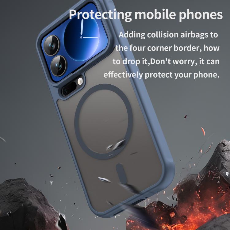 For Xiaomi 17 Pro Fan Dun Series TPU Hybrid PC Frosted Magsafe Phone Case