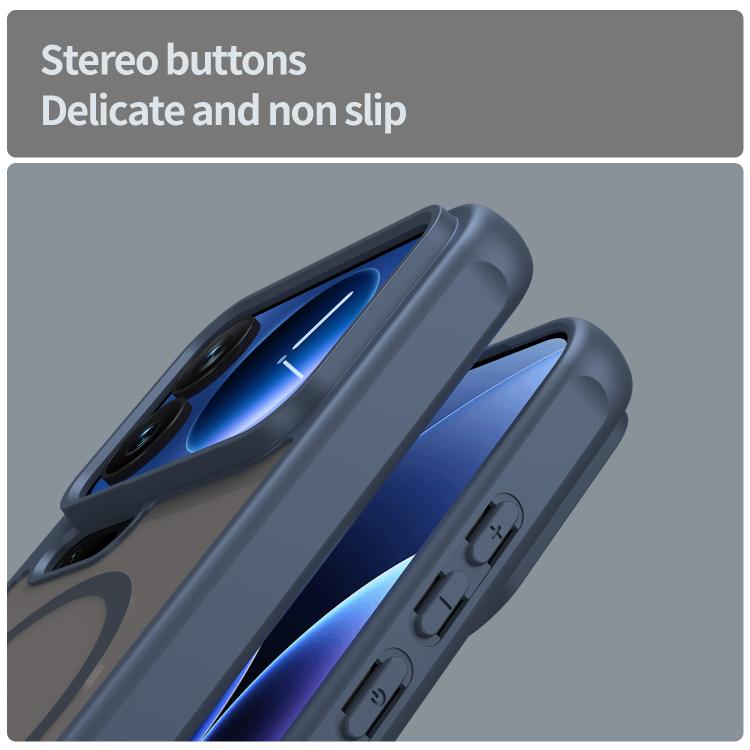 For Xiaomi 17 Pro Fan Dun Series TPU Hybrid PC Frosted Magsafe Phone Case