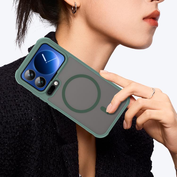 For Xiaomi 17 Pro Fan Dun Series TPU Hybrid PC Frosted Magsafe Phone Case