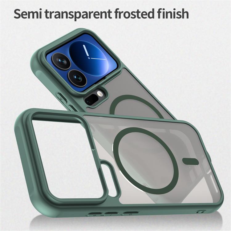 For Xiaomi 17 Pro Fan Dun Series TPU Hybrid PC Frosted Magsafe Phone Case