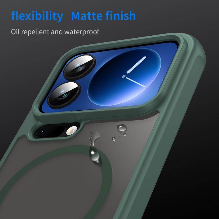 For Xiaomi 17 Pro Fan Dun Series TPU Hybrid PC Frosted Magsafe Phone Case