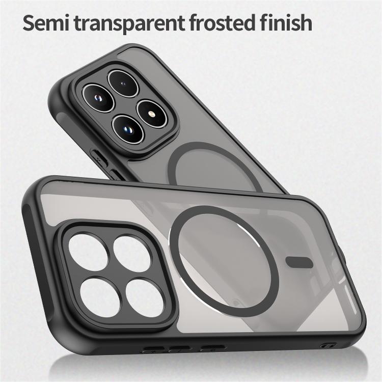 For Xiaomi 17 Fan Dun Series TPU Hybrid PC Frosted Magsafe Phone Case