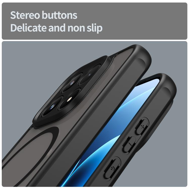 For Xiaomi 17 Fan Dun Series TPU Hybrid PC Frosted Magsafe Phone Case