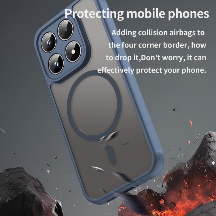 For Xiaomi 17 Fan Dun Series TPU Hybrid PC Frosted Magsafe Phone Case