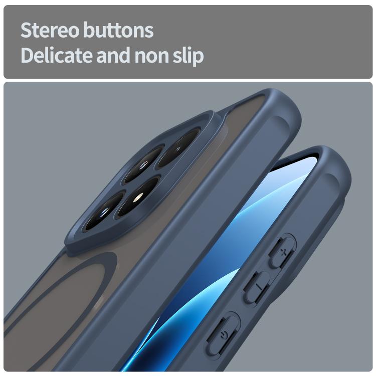 For Xiaomi 17 Fan Dun Series TPU Hybrid PC Frosted Magsafe Phone Case