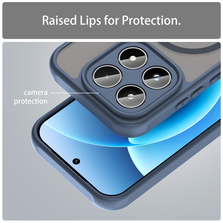 For Xiaomi 17 Fan Dun Series TPU Hybrid PC Frosted Magsafe Phone Case