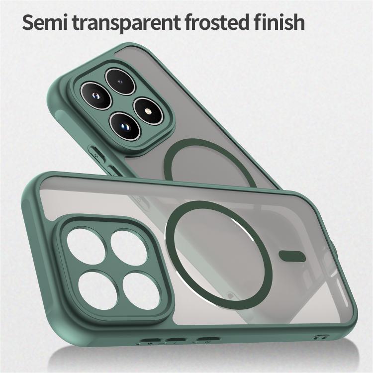 For Xiaomi 17 Fan Dun Series TPU Hybrid PC Frosted Magsafe Phone Case