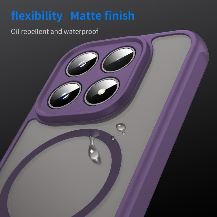 For Xiaomi 17 Fan Dun Series TPU Hybrid PC Frosted Magsafe Phone Case