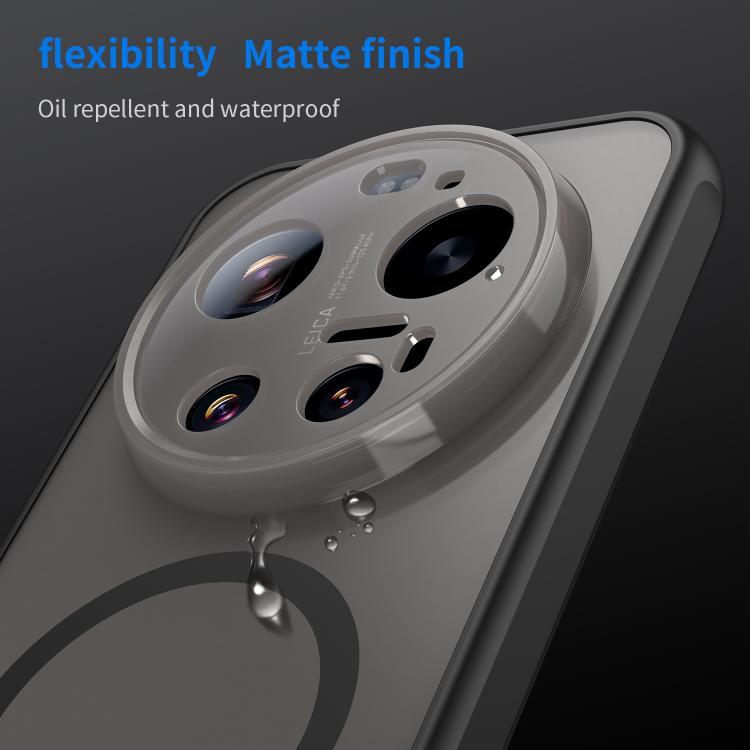 For Xiaomi 17 Ultra Fan Dun Series TPU Hybrid PC Frosted Magsafe Phone Case