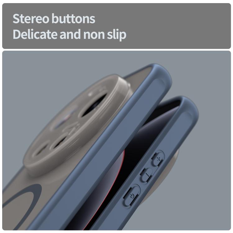 For Xiaomi 17 Ultra Fan Dun Series TPU Hybrid PC Frosted Magsafe Phone Case