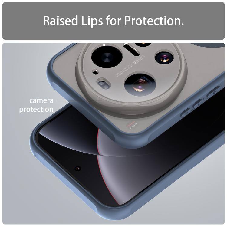 For Xiaomi 17 Ultra Fan Dun Series TPU Hybrid PC Frosted Magsafe Phone Case