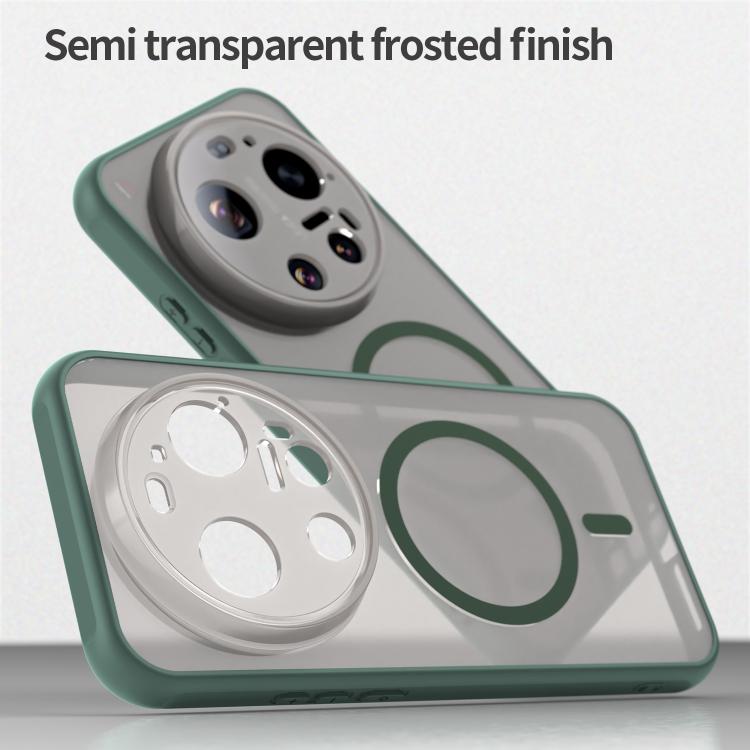 For Xiaomi 17 Ultra Fan Dun Series TPU Hybrid PC Frosted Magsafe Phone Case