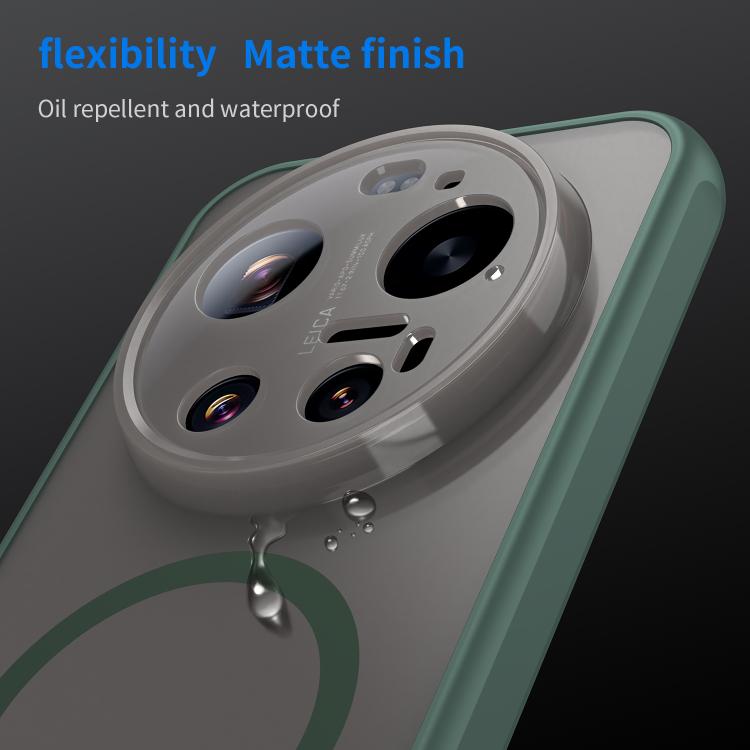 For Xiaomi 17 Ultra Fan Dun Series TPU Hybrid PC Frosted Magsafe Phone Case