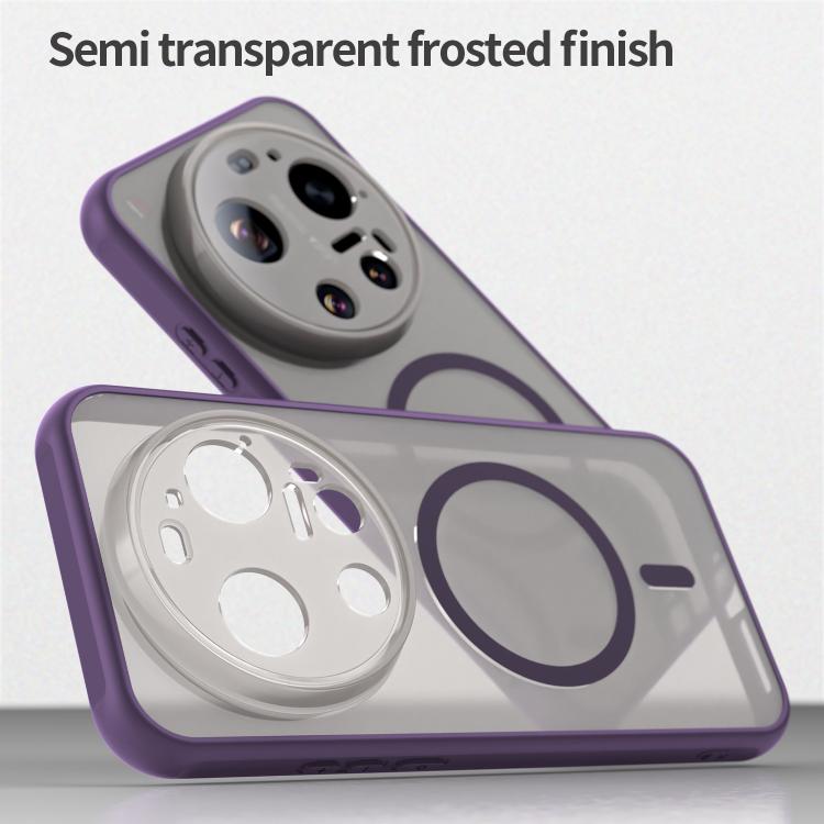 For Xiaomi 17 Ultra Fan Dun Series TPU Hybrid PC Frosted Magsafe Phone Case
