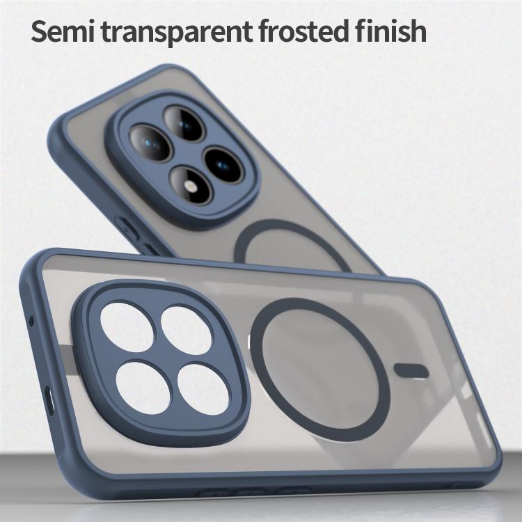 For Xiaomi Poco M8 Pro 5G Fan Dun Series TPU Hybrid PC Frosted Magsafe Phone Case