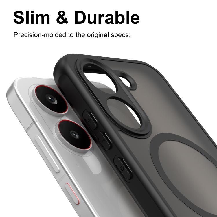 For Xiaomi Poco X8 Pro 5G Fan Dun Series TPU Hybrid PC Frosted Magsafe Phone Case