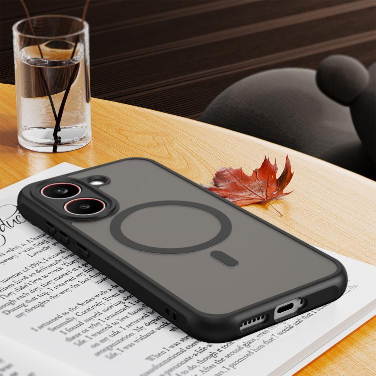 For Xiaomi Poco X8 Pro 5G Fan Dun Series TPU Hybrid PC Frosted Magsafe Phone Case