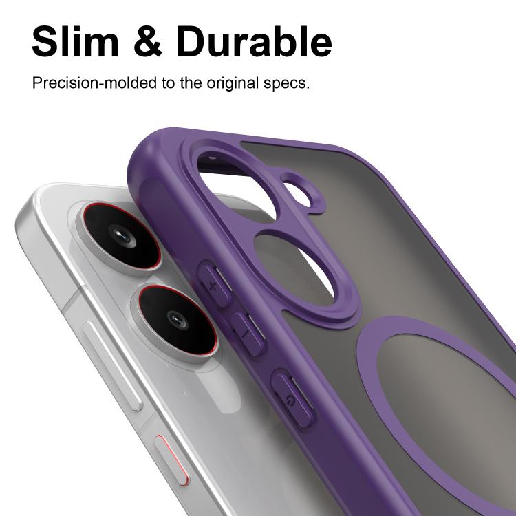 For Xiaomi Poco X8 Pro 5G Fan Dun Series TPU Hybrid PC Frosted Magsafe Phone Case