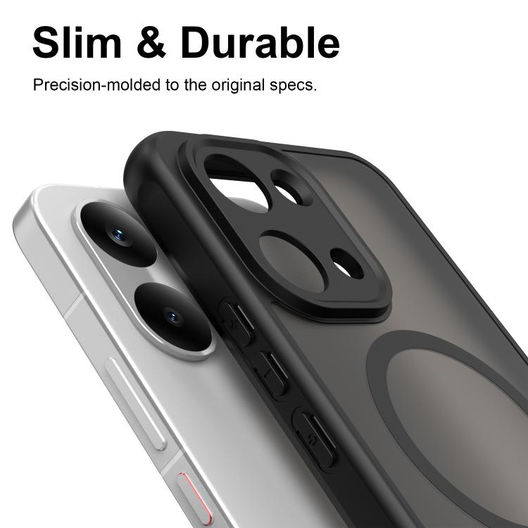 For Redmi Turbo 5 Max/Poco X8 Pro Max 5G Fan Dun Series TPU Hybrid PC Frosted Magsafe Phone Case