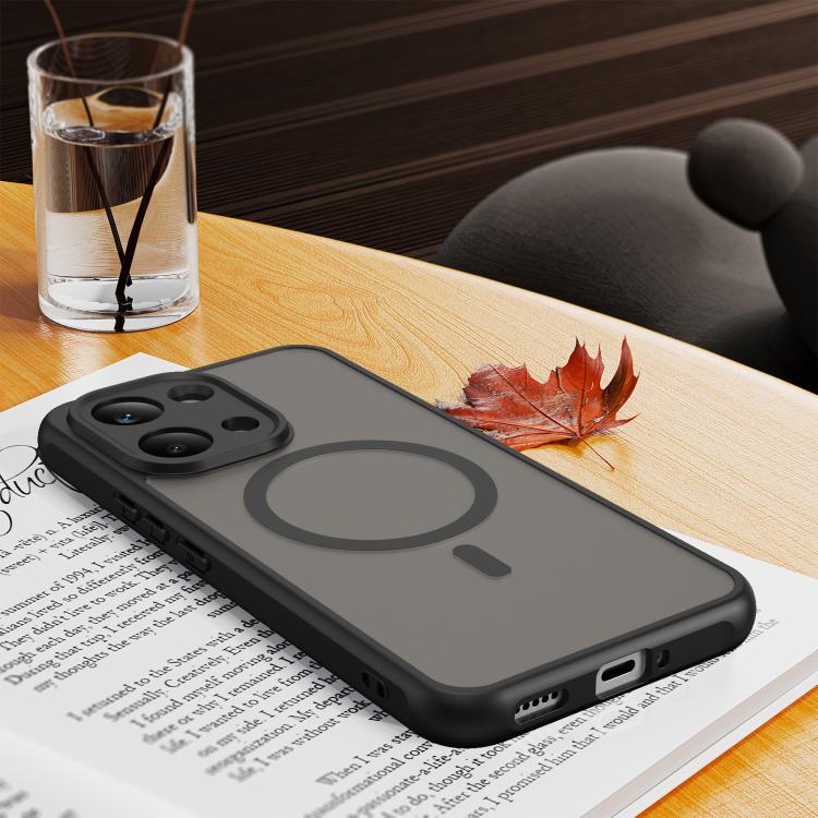 For Redmi Turbo 5 Max/Poco X8 Pro Max 5G Fan Dun Series TPU Hybrid PC Frosted Magsafe Phone Case