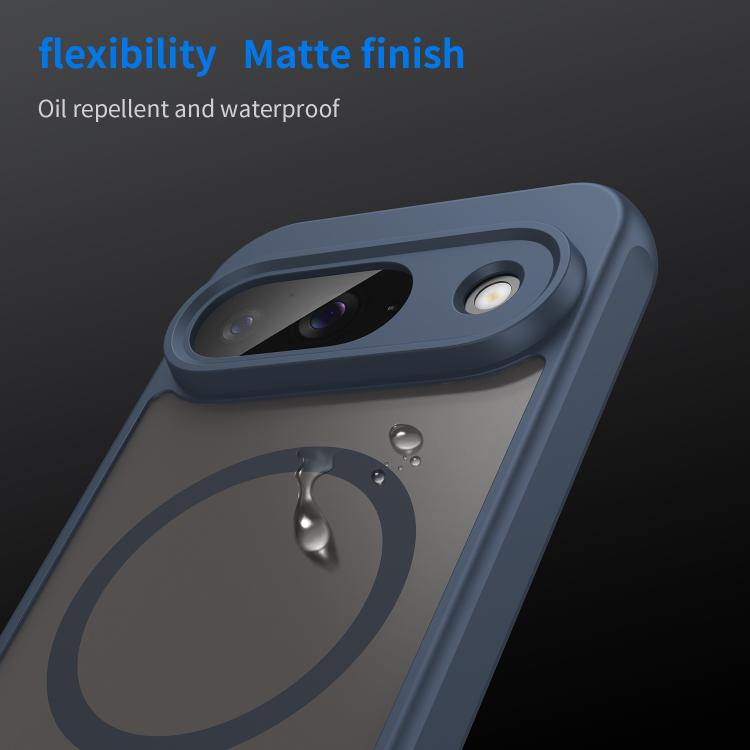For Google Pixel 9 Fan Dun Series TPU Hybrid PC Frosted Magsafe Phone Case