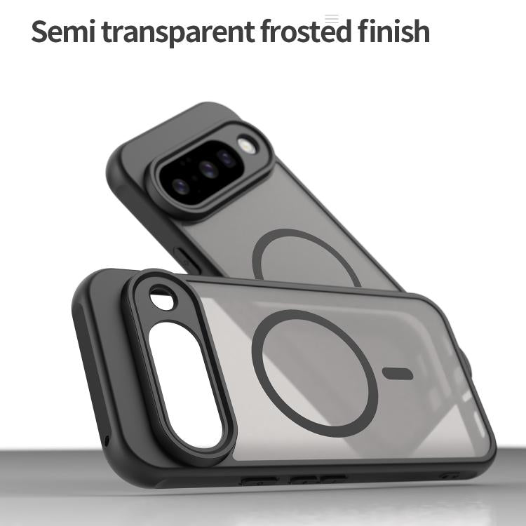 For Google Pixel 10 Fan Dun Series TPU Hybrid PC Frosted Magsafe Phone Case