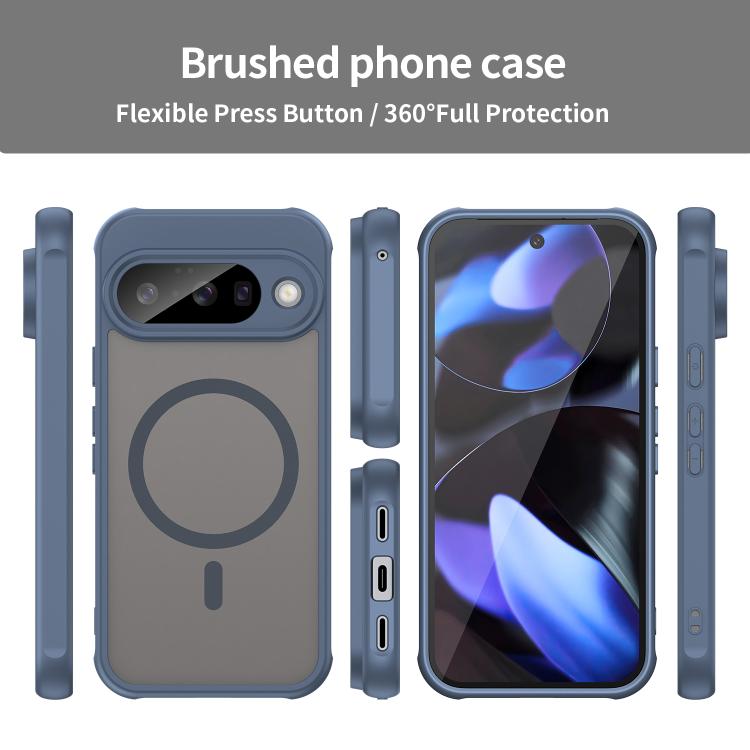 For Google Pixel 10 Fan Dun Series TPU Hybrid PC Frosted Magsafe Phone Case
