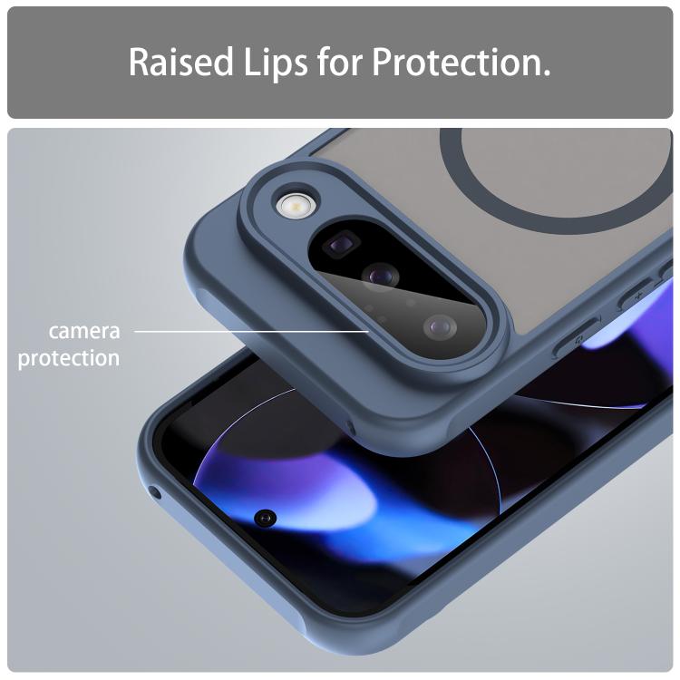 For Google Pixel 10 Fan Dun Series TPU Hybrid PC Frosted Magsafe Phone Case