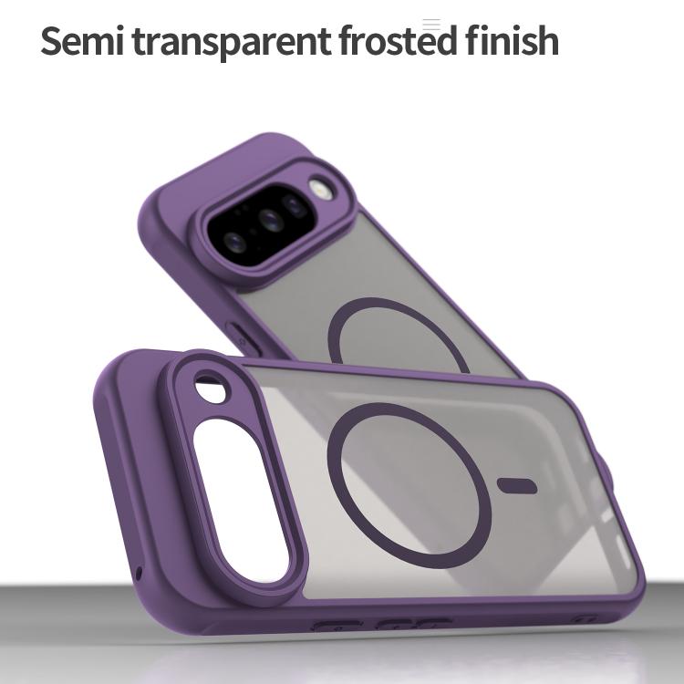 For Google Pixel 10 Fan Dun Series TPU Hybrid PC Frosted Magsafe Phone Case