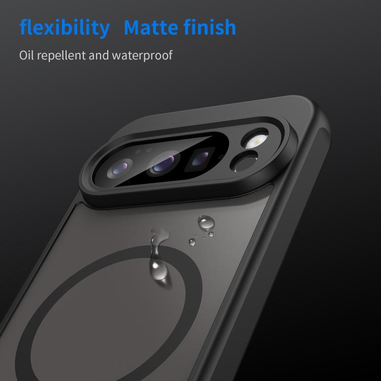 For Google Pixel 10 Pro Fan Dun Series TPU Hybrid PC Frosted Magsafe Phone Case