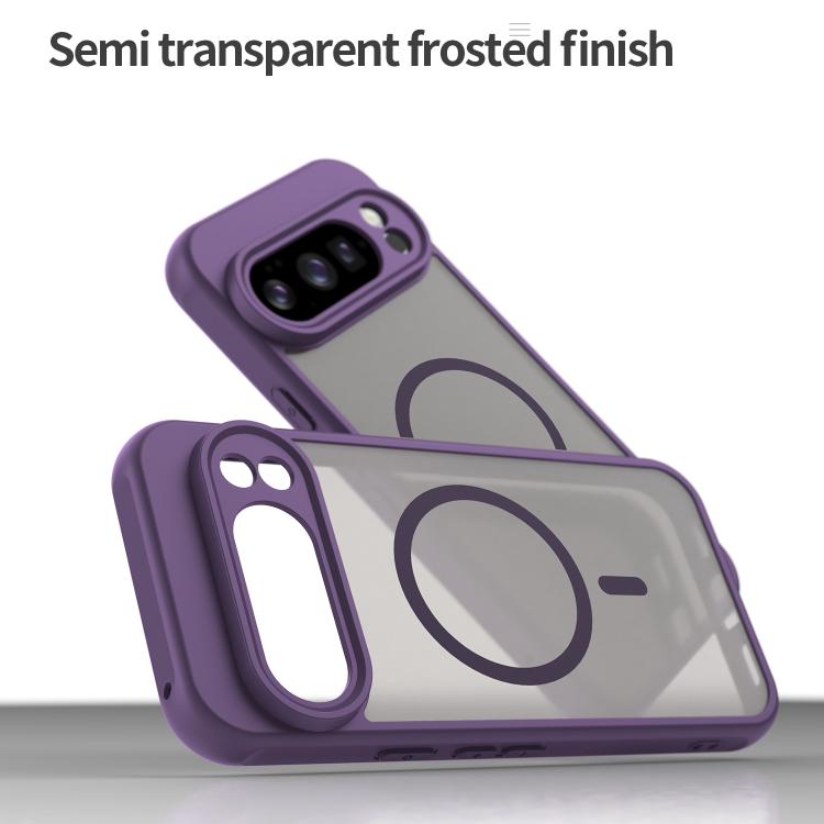 For Google Pixel 10 Pro Fan Dun Series TPU Hybrid PC Frosted Magsafe Phone Case