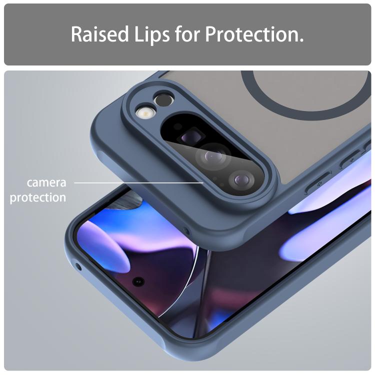 For Google Pixel 10 Pro XL Fan Dun Series TPU Hybrid PC Frosted Magsafe Phone Case
