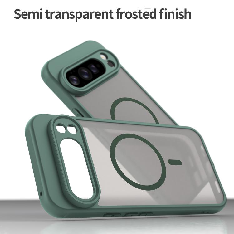 For Google Pixel 10 Pro XL Fan Dun Series TPU Hybrid PC Frosted Magsafe Phone Case