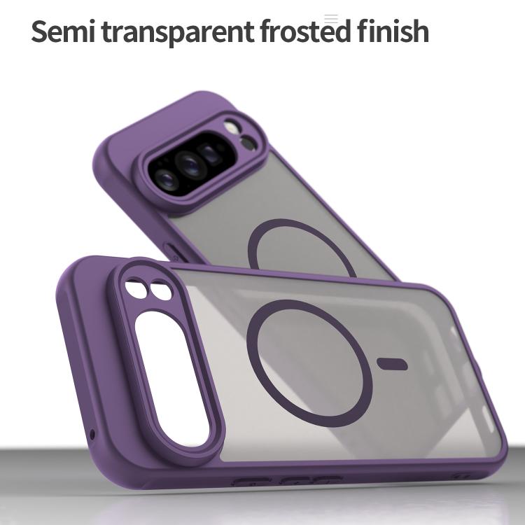 For Google Pixel 10 Pro XL Fan Dun Series TPU Hybrid PC Frosted Magsafe Phone Case