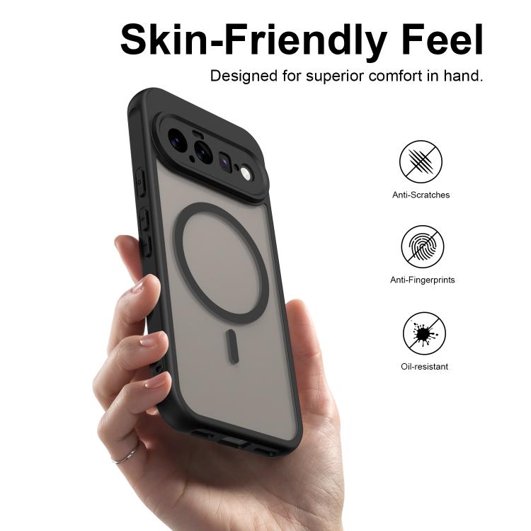 For Google Pixel 11 Fan Dun Series TPU Hybrid PC Frosted Magsafe Phone Case