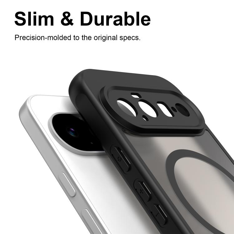 For Google Pixel 11 Fan Dun Series TPU Hybrid PC Frosted Magsafe Phone Case