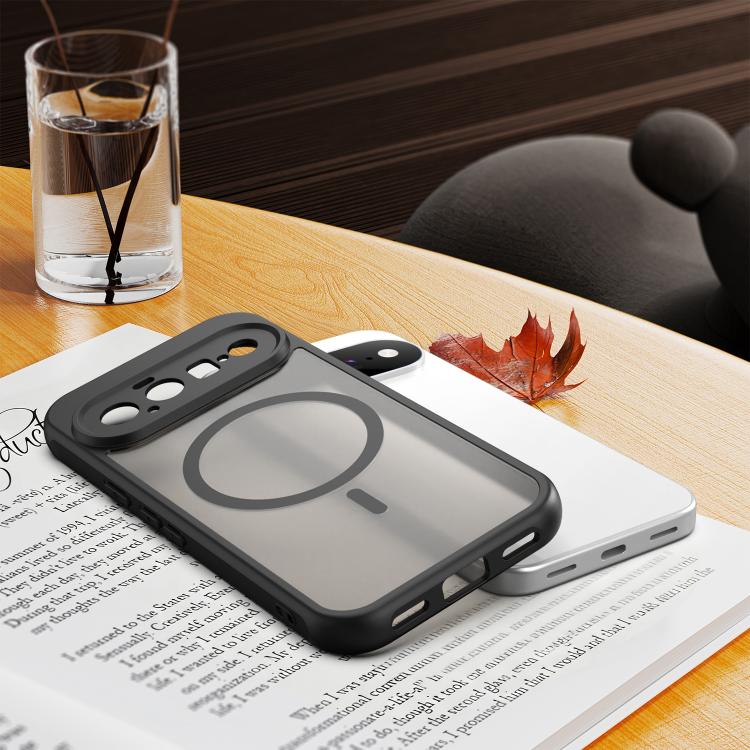 For Google Pixel 11 Fan Dun Series TPU Hybrid PC Frosted Magsafe Phone Case