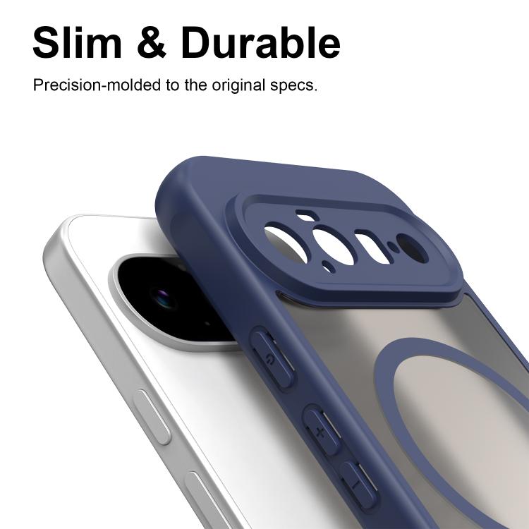 For Google Pixel 11 Fan Dun Series TPU Hybrid PC Frosted Magsafe Phone Case