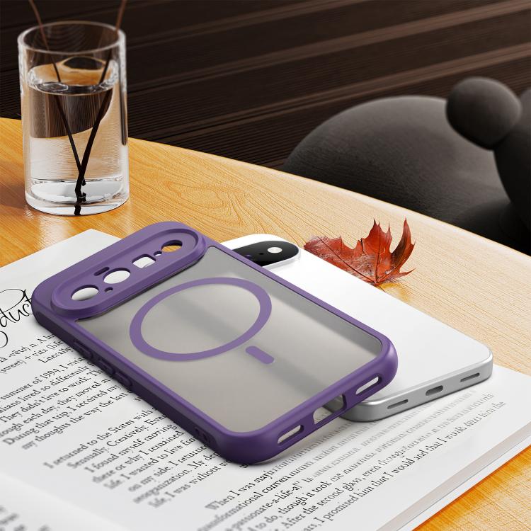 For Google Pixel 11 Fan Dun Series TPU Hybrid PC Frosted Magsafe Phone Case