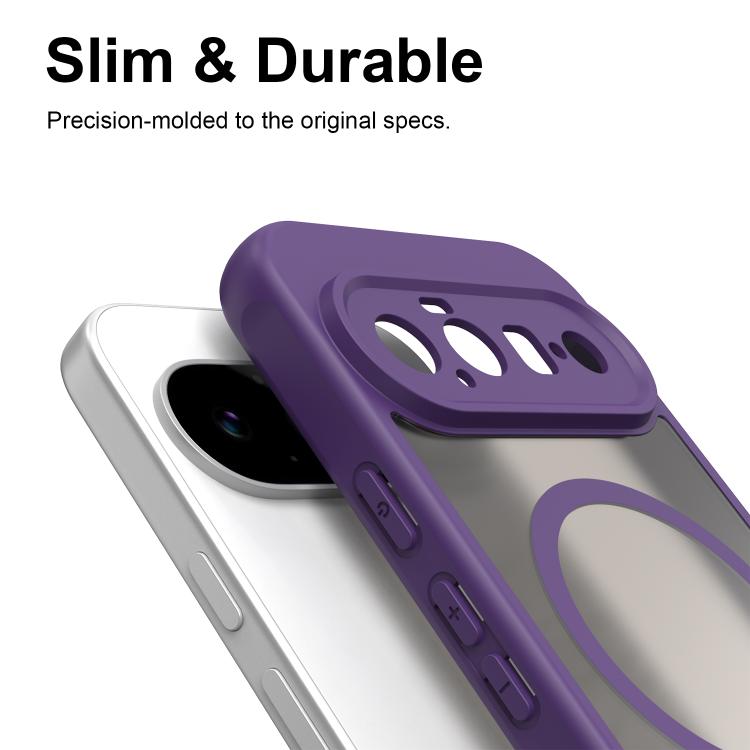 For Google Pixel 11 Pro XL Fan Dun Series TPU Hybrid PC Frosted Magsafe Phone Case