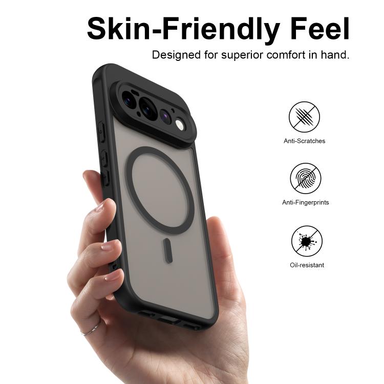 For Google Pixel 11 Pro Fan Dun Series TPU Hybrid PC Frosted Magsafe Phone Case