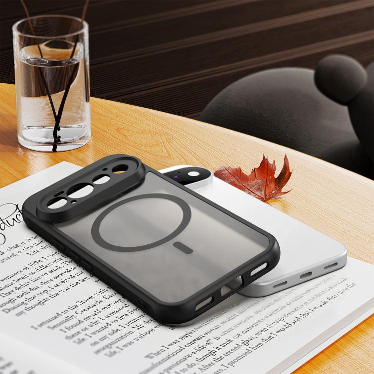 For Google Pixel 11 Pro Fan Dun Series TPU Hybrid PC Frosted Magsafe Phone Case