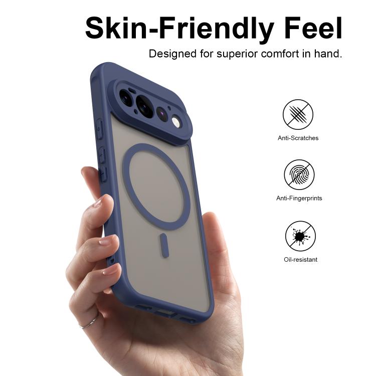 For Google Pixel 11 Pro Fan Dun Series TPU Hybrid PC Frosted Magsafe Phone Case