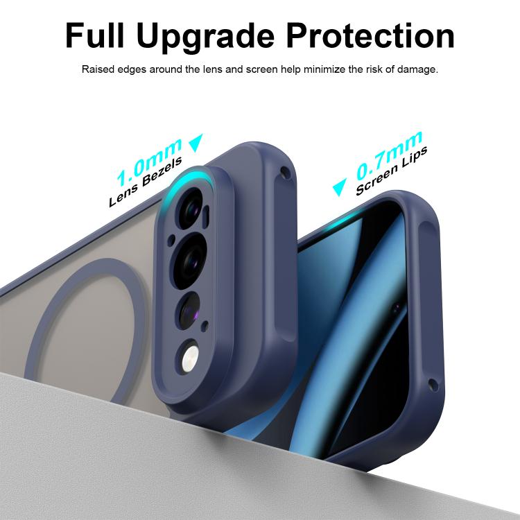 For Google Pixel 11 Pro Fan Dun Series TPU Hybrid PC Frosted Magsafe Phone Case