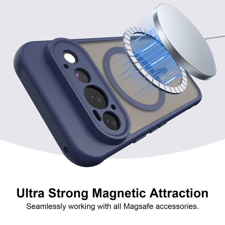 For Google Pixel 11 Pro Fan Dun Series TPU Hybrid PC Frosted Magsafe Phone Case